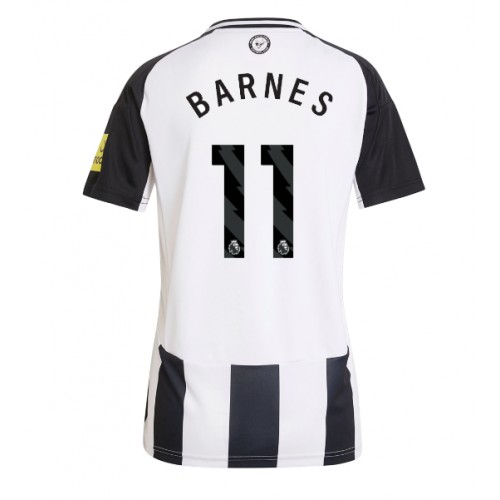 Fotballdrakt Dame Newcastle United Harvey Barnes #11 Hjemmedrakt 2024-25 Kortermet